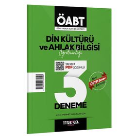 Marka Yayınları - 2022 Din Kültürü ve Ahlak Bilgisi Öğretmenliği Tamamı Çözümlü 3 Deneme