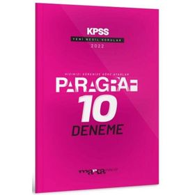Marka Yayınları 2022 KPSS Paragraf Yeni Nesil 10 Deneme