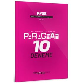 Marka Yayınları 2022 KPSS Paragraf Yeni Nesil 10 Deneme