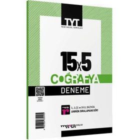Marka Yayınları - 2022 YKS TYT Coğrafya 15x5 Deneme
