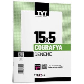 Marka Yayınları - 2022 YKS TYT Coğrafya 15x5 Deneme