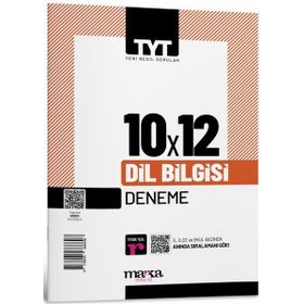 Marka Yayınları - 2022 YKS TYT Dil Bilgisi 10x12 Deneme