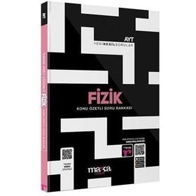 Marka Yayınları 2023 AYT Fizik Konu Özetli Yeni Nesil Tamamı Video Çözümlü Soru Bankası