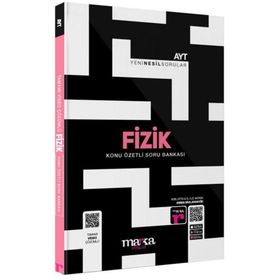 Marka Yayınları 2023 AYT Fizik Konu Özetli Yeni Nesil Tamamı Video Çözümlü Soru Bankası
