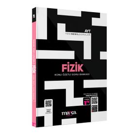 Marka Yayınları 2023 AYT Fizik Konu Özetli Yeni Nesil Tamamı Video Çözümlü Soru Bankası