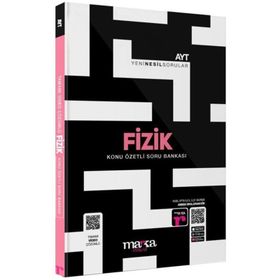 Marka Yayınları 2023 AYT Fizik Konu Özetli Yeni Nesil Tamamı Video Çözümlü Soru Bankası