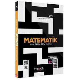 Marka Yayınları 2023 AYT Matematik Konu Özetli Yeni Nesil Tamamı Video Çözümlü Soru Bankası