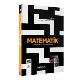 Marka Yayınları 2023 AYT Matematik Konu Özetli Yeni Nesil Tamamı Video Çözümlü Soru Bankası