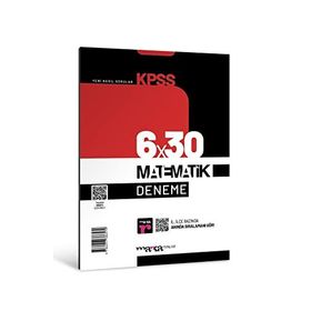 Marka Yayınları 2023 KPSS Matematik 6x30 Deneme Tamamı Video Çözümlü