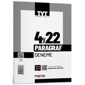 Marka Yayınları 2023 TYT Paragraf 4x22 Deneme Tamamı Video Çözümlü