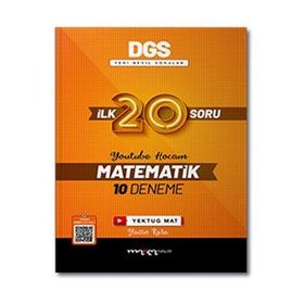 Marka Yayınları 2024 DGS Matematik İlk 20 Soru 10 Deneme