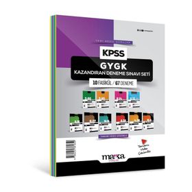 Marka Yayınları 2024 Kpss Genel Kültür Genel Yetenek Tamamı Video Çözümlü Kazandıran Deneme Seti