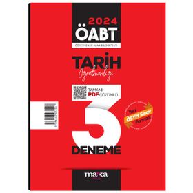 Marka Yayınları 2024 ÖABT Tarih Öğretmenliği Tamamı Çözümlü 3 Deneme