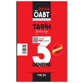 Marka Yayınları 2024 ÖABT Tarih Öğretmenliği Tamamı Çözümlü 3 Deneme