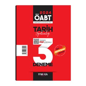 Marka Yayınları 2024 ÖABT Tarih Öğretmenliği Tamamı Çözümlü 3 Deneme