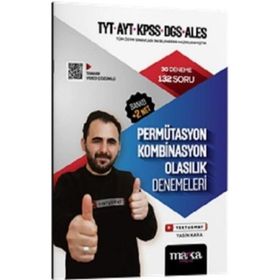 Marka Yayınları 2024 TYT AYT KPSS DGS ALES Permütasyon Kombinasyon Olasılık Denemeleri