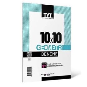 Marka Yayınları 2024 TYT Geometri Tamamı Video Çözümlü 10 Deneme