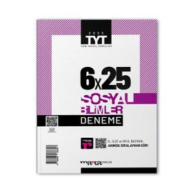 Marka Yayınları 2024 TYT Sosyal Bilimler 6 Deneme Tamamı Video Çözümlü