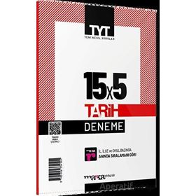 Marka Yayınları 2024 TYT Tarih 15 Deneme Tamamı Video Çözümlü