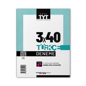 Marka Yayınları 2024 TYT Türkçe 3 Deneme Tamamı Video Çözümlü