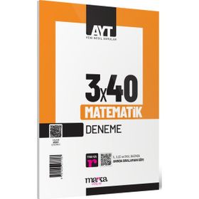 Marka Yayınları 2025 Ayt Matematik 3x40 Deneme