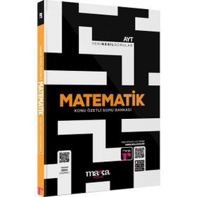 Marka Yayınları 2025 Ayt Matematik Konu Özetli Yeni Nesil Tamamı Video Çözümlü Soru Bankası