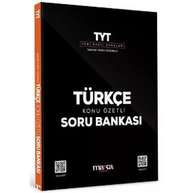 Marka Yayınları - 2025 TYT Türkçe Konu Özetli Yeni Nesil Soru Bankası Tamamı Video Çözümlü