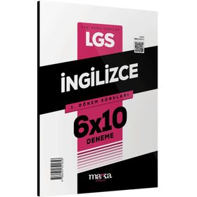 Marka Yayınları 8. Sınıf LGS 1. Dönem İngilizce 6x10 Deneme