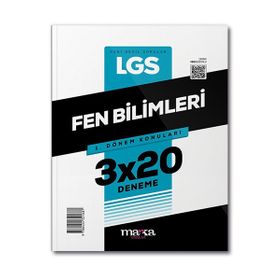Marka Yayınları 8. Sınıf LGS Fen Bilimleri 1. Dönem Konuları 3x20 Deneme