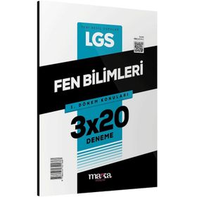 Marka Yayınları 8. Sınıf LGS Fen Bilimleri 1. Dönem Konuları 3x20 Deneme