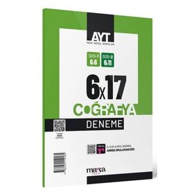 Marka Yayınları AYT Coğrafya 6x17 Deneme