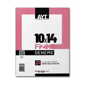 Marka Yayınları AYT Fizik 10x14 Deneme