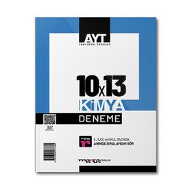 Marka Yayınları AYT Kimya 10x13 Deneme