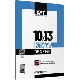 Marka Yayınları AYT Kimya 10x13 Deneme