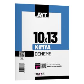 Marka Yayınları AYT Kimya 10x13 Deneme