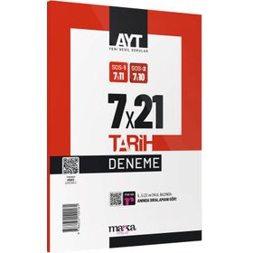 Marka Yayınları AYT Tarih 7x21 Deneme