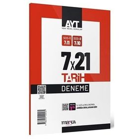 Marka Yayınları AYT Tarih 7x21 Deneme