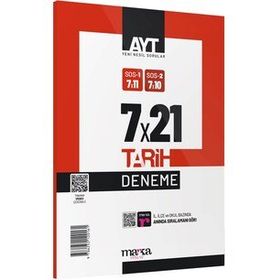 Marka Yayınları AYT Tarih 7x21 Deneme