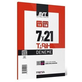 Marka Yayınları AYT Tarih 7x21 Deneme