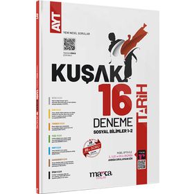 Marka Yayınları - AYT Tarih Kolaydan Zora 16 Kuşak Deneme Tamamı Video Çözümlü