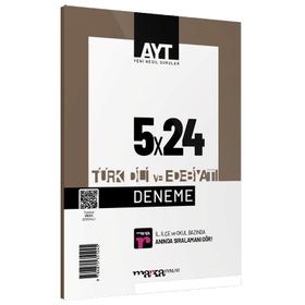 Marka Yayınları AYT Türk Dili ve Edebiyatı 5x24 Deneme