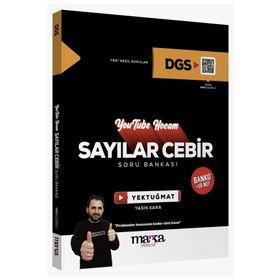 Marka Yayınları - DGS Sayısal Cebir Youtube Hocam Soru Bankası Video Çözümlü