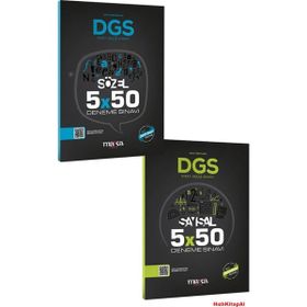Marka Yayınları - DGS Sayısal ve Sözel Set Deneme Sınavı Tamamı PDF Çözümlü Açıklanan Yeni Müfredat