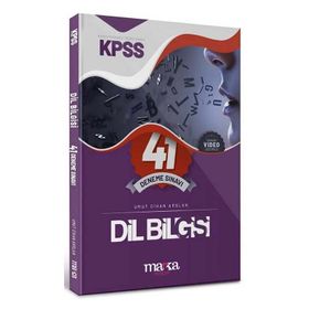 Marka Yayınları KPSS Dil Bilgisi Video Çözümlü 41 Deneme