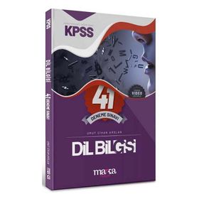 Marka Yayınları KPSS Dil Bilgisi Video Çözümlü 41 Deneme
