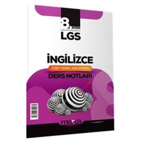 Marka Yayınları - LGS 8. Sınıf İngilizce Özet Konu Anlatımlı Ders Notları