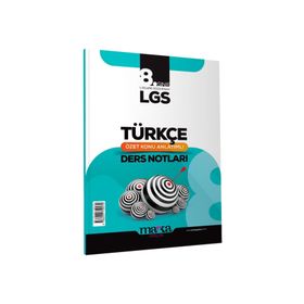 Marka Yayınları - LGS 8. Sınıf Türkçe Özet Konu Anlatımlı Ders Notları