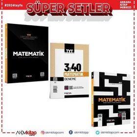 Marka Yayınları - TYT AYT Matematik Soru ve Deneme Seti 3 Kitap