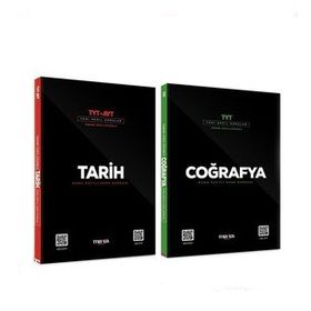 Marka Yayınları Tyt Ayt Tarih ve Tyt Coğrafya Soru Bankası Seti 2 Kitap