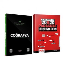 Marka Yayınları - TYT Coğrafya ve AKM Paragraf Deneme Seti 2 Kitap
